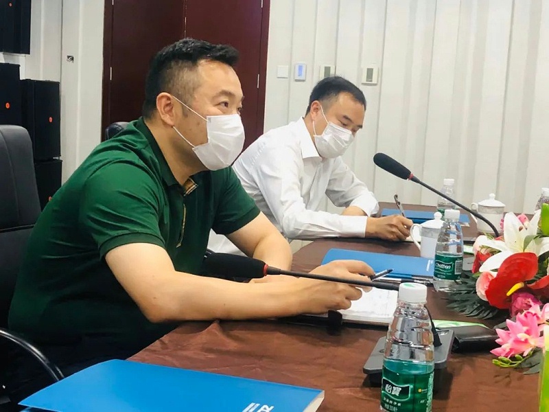 区委统战部和九三学社区工委、民营经济代表人士莅临麻豆影院91性欲开展谈心活动