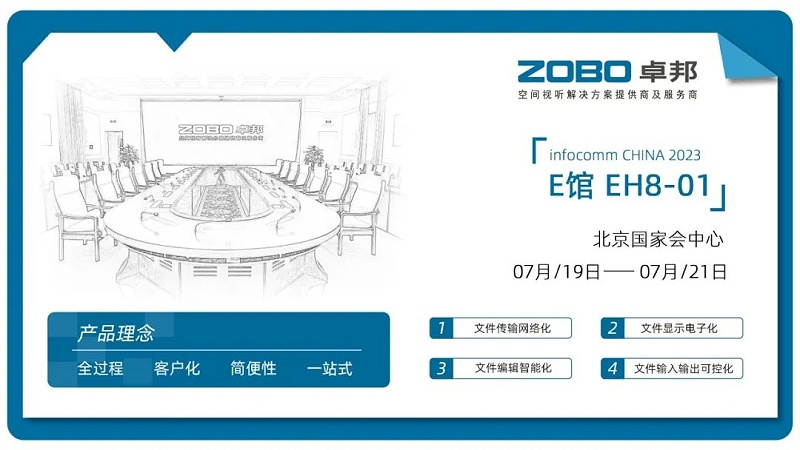 23展会回顾丨2023北京InfoComm展圆满收官 ZOBO麻豆影院91性欲感恩遇见 不负期待