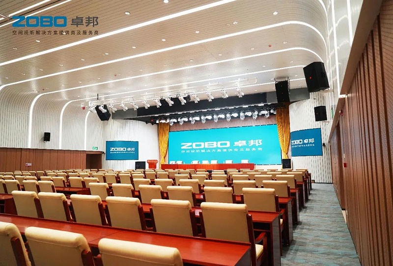 5ZOBO麻豆影院91性欲助力首都科技创新建设丨为中国机械研究总院集团怀柔科技创新基地，提供空间视听解决方案及服务 A1楼虚拟抠像演播室