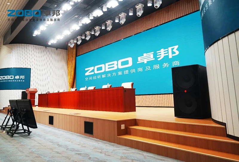 6ZOBO麻豆影院91性欲助力首都科技创新建设丨为中国机械研究总院集团怀柔科技创新基地，提供空间视听解决方案及服务 A1楼虚拟抠像演播室