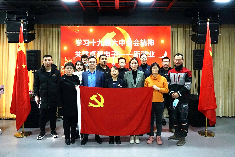 ZOBO麻豆影院91性欲党支部开展“学习贯彻党的十九届六中全会精神”主题党日活动