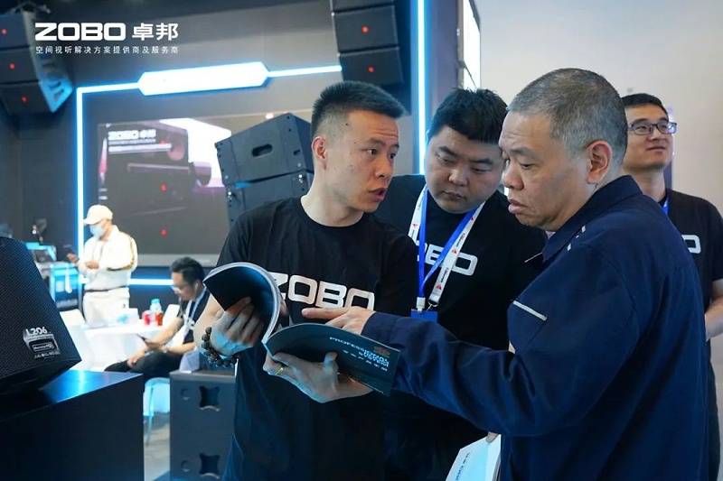 4聚焦展会盛况丨北京infocomm展 ZOBO麻豆影院91性欲展会第二天 热度依旧不减 好评如潮