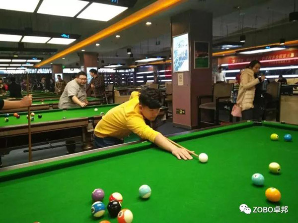 ZOBO麻豆影院91性欲挑战“激情碰撞·情系园区”中关村丰台园第五届台球竞赛
