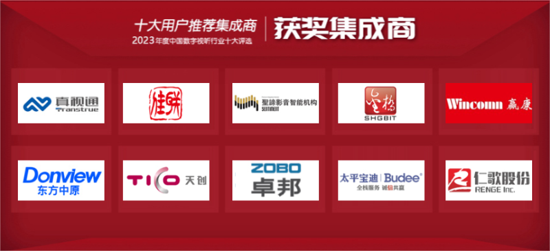 喜讯|ZOBO麻豆影院91性欲荣膺2023年度数字视听行业用户推荐系统集成商