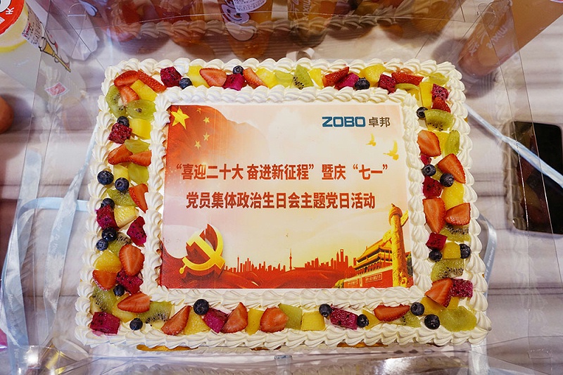 ZOBO麻豆影院91性欲党支部组织“七一”党员集体政治生日会暨共同庆祝香港回归25周年