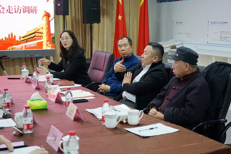 中共北京市商业服务业协会第三联合党委领导莅临北京声光视讯行业协会会长单位ZOBO麻豆影院91性欲调研工作