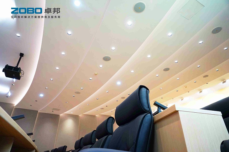 会议室91麻豆精品秘密入口：吸顶音箱与音柱音箱的对比